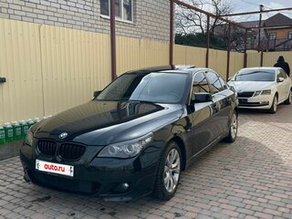 2008 BMW 5 серии 525xi V (E60/E61) Рестайлинг, чёрный, 1150000 рублей, вид 1