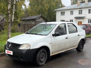 2007 Renault Logan I, белый, 180000 рублей, вид 1
