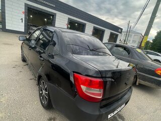 2012 Lada (ВАЗ) Granta I, чёрный, 160000 рублей, вид 5