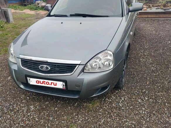 2011 Lada (ВАЗ) Priora I, серый, 490000 рублей