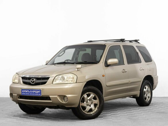 2002 Mazda Tribute I, бежевый, 619000 рублей - вид 2