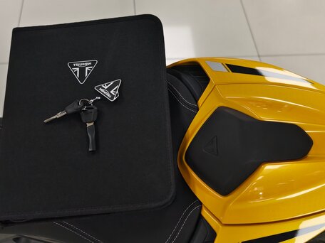 2025 Triumph Street Triple, жёлтый, 1550000 рублей, вид 5