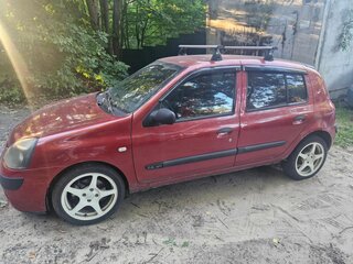 2004 Renault Clio II Рестайлинг 2, красный, 250000 рублей, вид 4