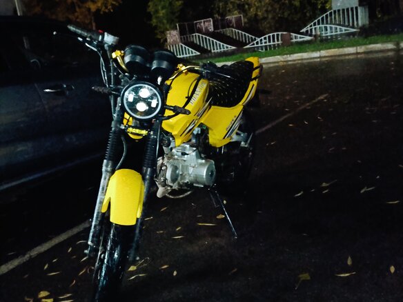 2012 ABM Phantom 125, жёлтый, 63000 рублей - вид 1