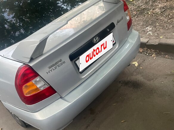 2010 Hyundai Accent ТагАЗ II, серебристый, 450000 рублей - вид 6