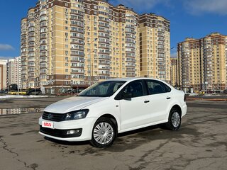 2019 Volkswagen Polo V Рестайлинг, чёрный, 660000 рублей, вид 4