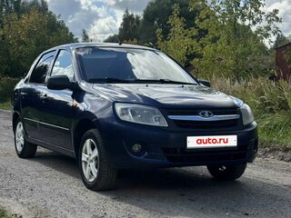 2014 Lada (ВАЗ) Granta I, синий, 310000 рублей, вид 2