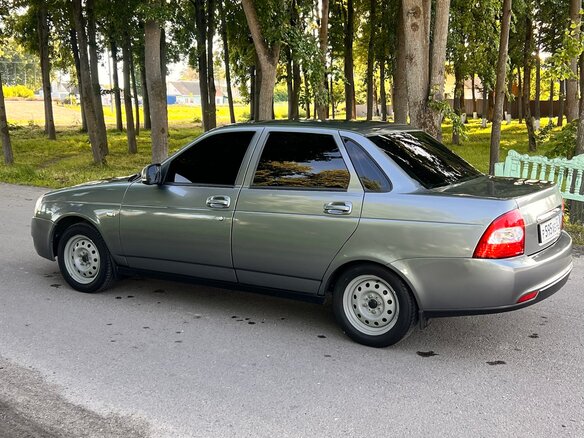 2007 Lada (ВАЗ) Priora I, серый, 420000 рублей - вид 9