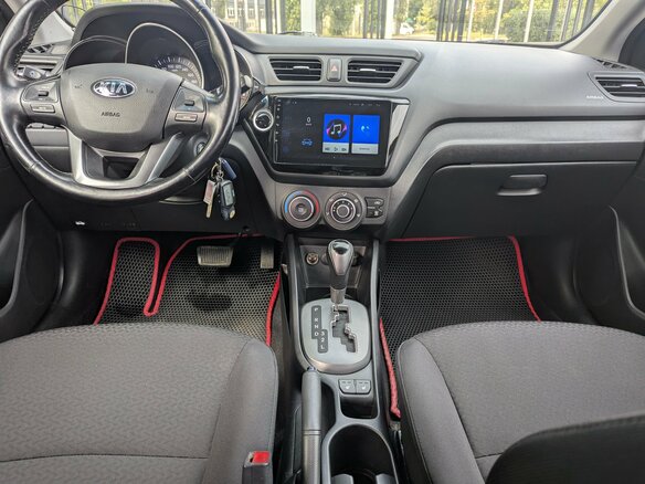 2014 Kia Rio III, красный, 888000 рублей - вид 10