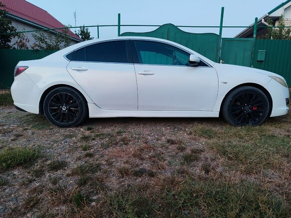 2008 Mazda 6 II (GH), белый, 760000 рублей - вид 5