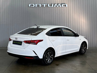 2021 Hyundai Solaris II Рестайлинг, белый, 1437000 рублей, вид 5