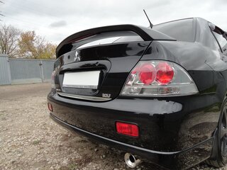 2006 Mitsubishi Lancer IX Рестайлинг, чёрный, 800000 рублей, вид 4