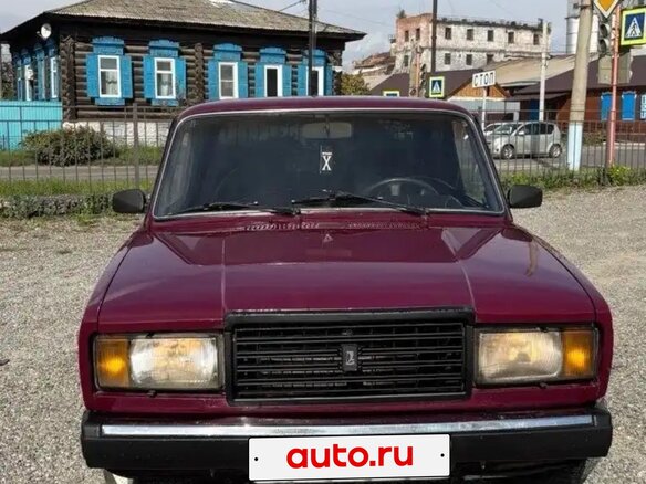 2002 Lada (ВАЗ) 2107, красный