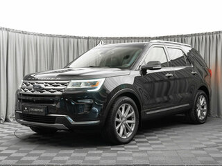2018 Ford Explorer V Рестайлинг, чёрный, 2360000 рублей, вид 1