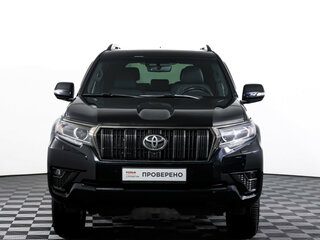 2021 Toyota Land Cruiser Prado 150 Series Рестайлинг 3, чёрный, 5862000 рублей, вид 2
