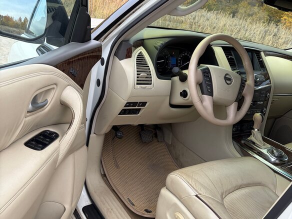 2012 Nissan Patrol VI (Y62), белый - вид 7