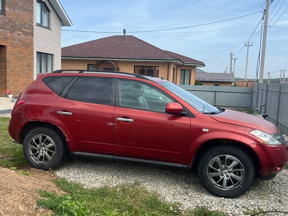 2006 Nissan Murano I (Z50), оранжевый - вид 1