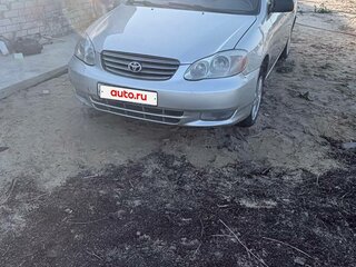 2004 Toyota Corolla IX (E120, E130) Рестайлинг, серебристый, 400000 рублей, вид 4