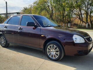 2012 Lada (ВАЗ) Priora I, пурпурный, 540000 рублей, вид 4