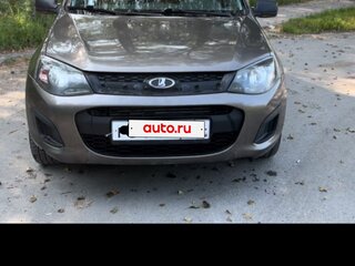 2014 Lada (ВАЗ) Kalina II, коричневый, 350000 рублей, вид 3