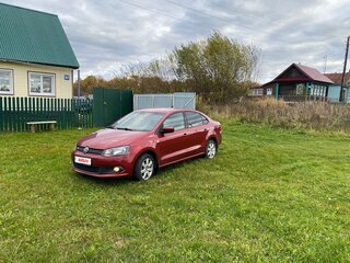 2010 Volkswagen Polo V, красный, 675000 рублей, вид 1