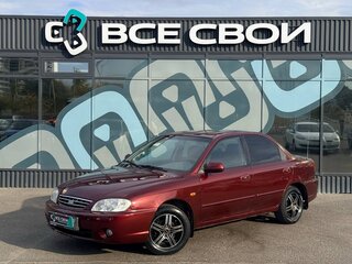 2006 Kia Spectra I Рестайлинг 2, красный, 396000 рублей, вид 1