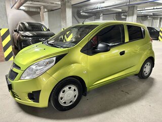 2013 Chevrolet Spark III, зелёный, 660000 рублей, вид 2