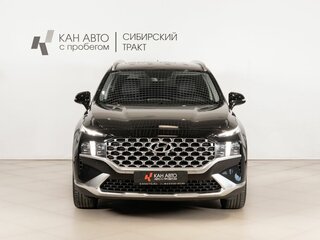 2022 Hyundai Santa Fe IV Рестайлинг, чёрный, 3652400 рублей, вид 2