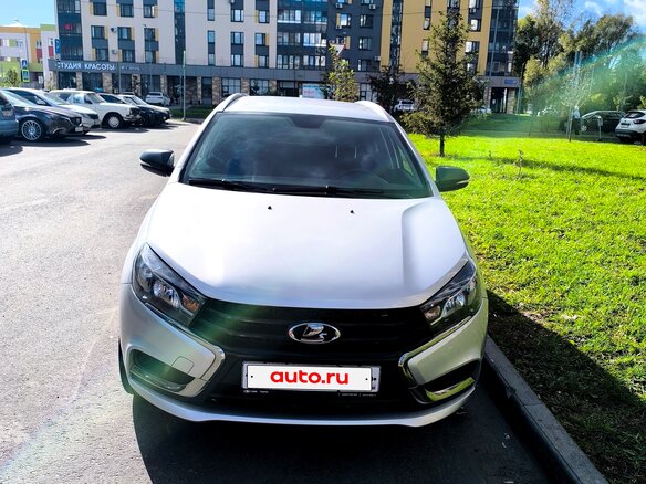 2021 Lada (ВАЗ) Vesta SW I, серый, 975000 рублей - вид 5