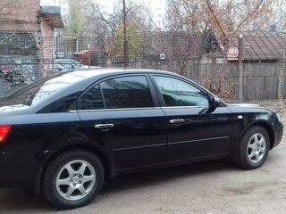 2007 Hyundai Sonata V (NF), чёрный, 670000 рублей, вид 4