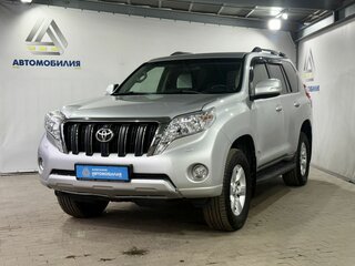 2013 Toyota Land Cruiser Prado 4-speed 150 Series Рестайлинг 1, серебристый, 2899000 рублей, вид 1