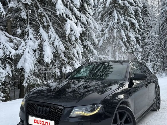 2011 Audi A4 IV (B8), чёрный - вид 3