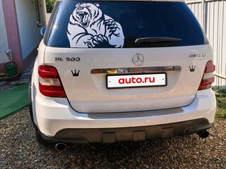 2005 Mercedes-Benz M-Класс 350 II (W164), белый, 1150000 рублей, вид 3