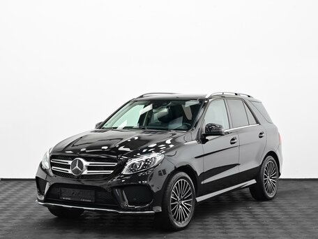 2018 Mercedes-Benz GLE 350 d I (W166), чёрный, 3449000 рублей, вид 3