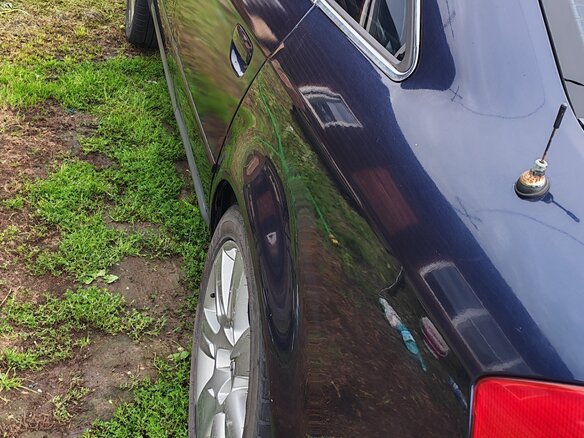 1998 Audi A6 II (C5), синий - вид 2