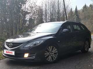 2008 Mazda 6 II (GH), чёрный, 670000 рублей, вид 1
