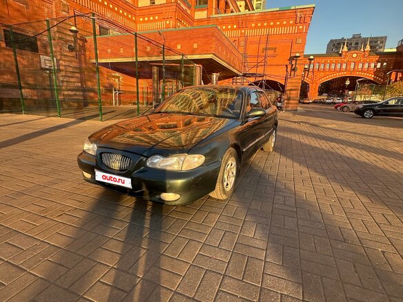 1998 Hyundai Sonata III Рестайлинг, зелёный, 155000 рублей - вид 1