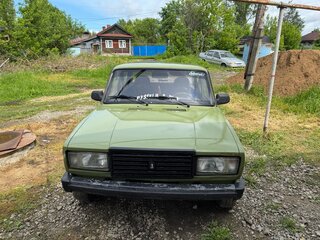 2007 Lada (ВАЗ) 2107, зелёный, 110000 рублей, вид 2