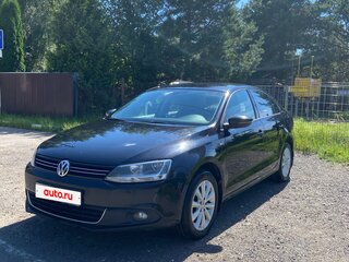 2013 Volkswagen Jetta VI, чёрный, 950000 рублей, вид 1