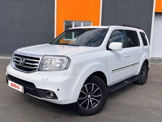 2011 Honda Pilot II Рестайлинг, белый, 1480000 рублей, вид 1