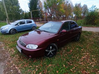 2006 Kia Spectra I Рестайлинг 2, красный, 225000 рублей, вид 3