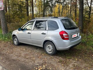 2014 Lada (ВАЗ) Kalina II, серебристый, 449000 рублей, вид 4