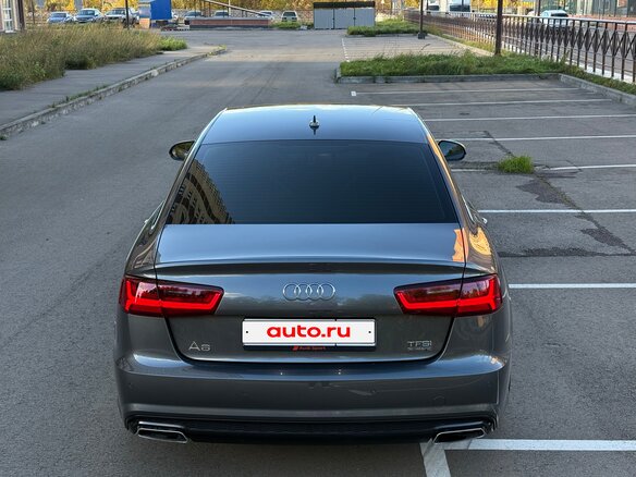 2017 Audi A6 IV (C7) Рестайлинг, серый, 2990000 рублей - вид 8