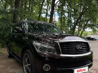 2012 Infiniti QX56 II, пурпурный, 1500000 рублей, вид 4