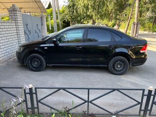 2012 Volkswagen Polo V, чёрный, 550000 рублей, вид 3