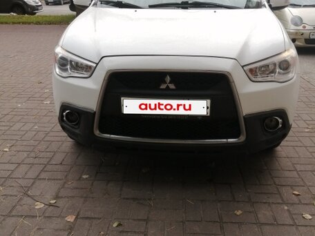 2012 Mitsubishi ASX I, белый, 900000 рублей, вид 2