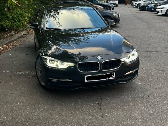 2018 BMW 3 серии 330i xDrive VI (F3x) Рестайлинг, чёрный - вид 2