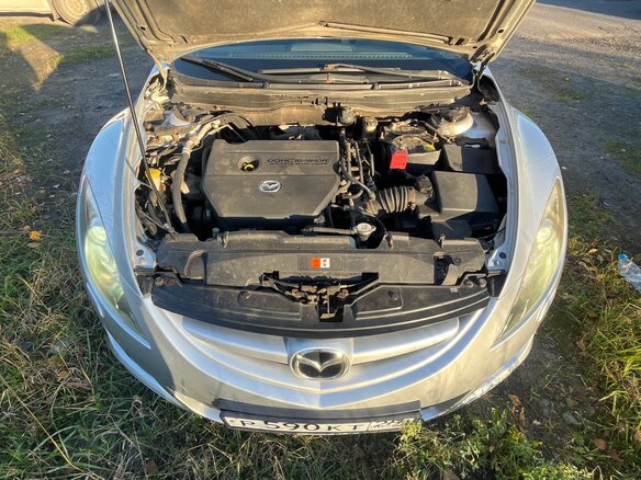 2008 Mazda 6 II (GH), серебристый, 780000 рублей - вид 2