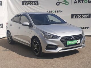 2019 Hyundai Solaris II, серебристый, 1240300 рублей, вид 3