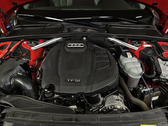 2021 Audi A5 45 TFSI II (F5) Рестайлинг, красный, 4390000 рублей - вид 10